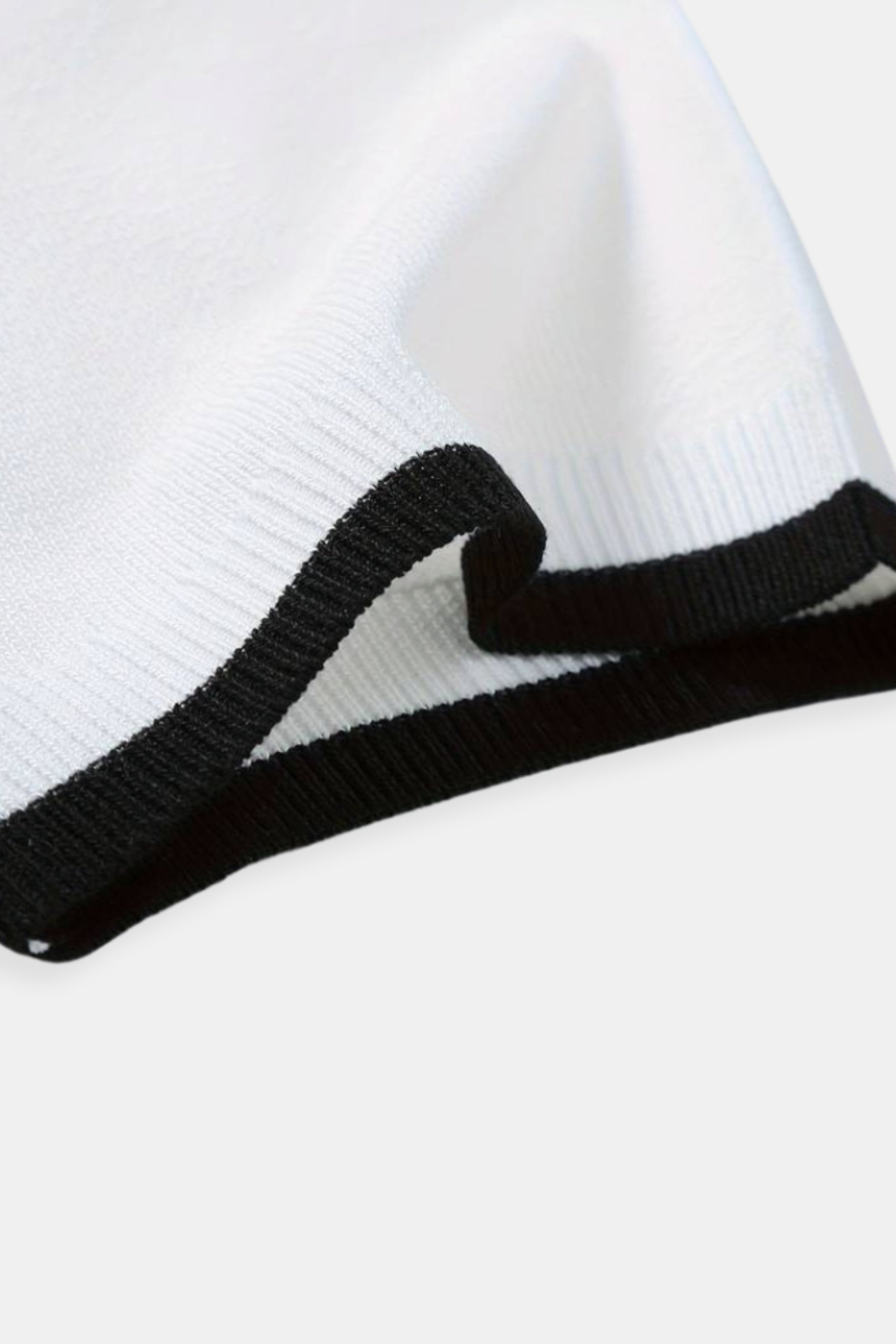 NOBA Knitted Quarter Zip Golf Polo